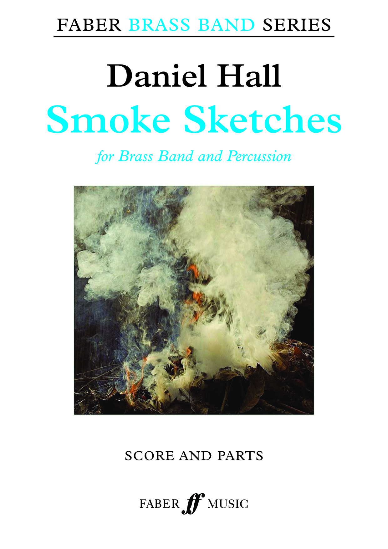 Hall Smoke Sketches Brass Band & Perc Sc & Pts Sheet Music Songbook