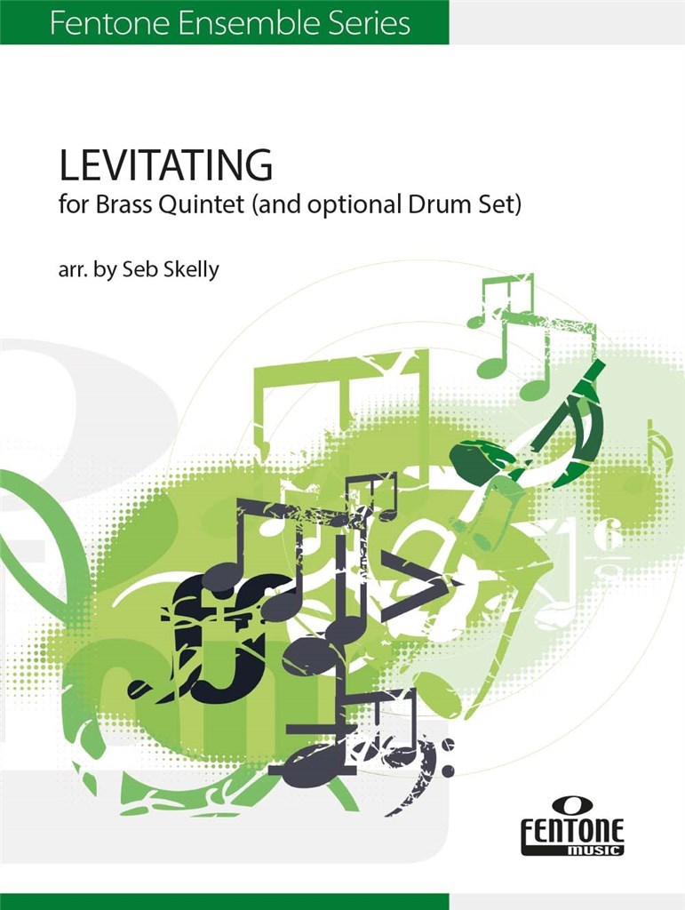 Lipa Levitating Skelly Brass Quintet Score & Parts Sheet Music Songbook