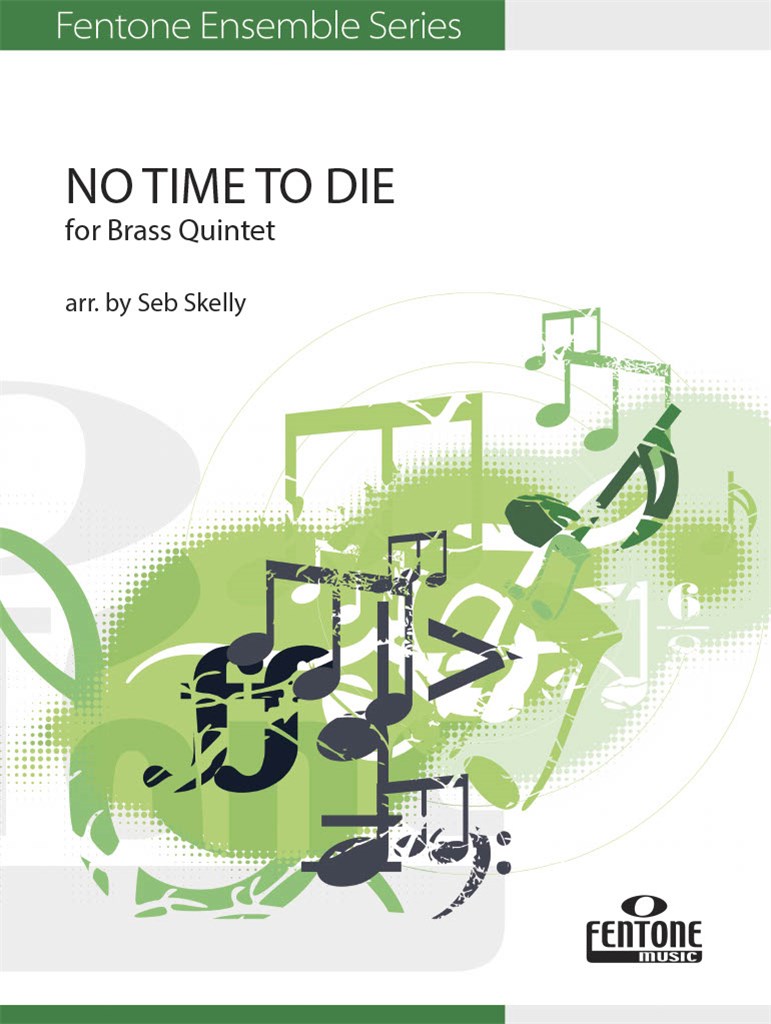 No Time To Die Eilish Brass Quintet Score & Parts Sheet Music Songbook