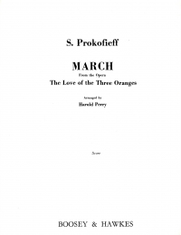 Prokofiev March (love Of The 3 Oranges)set Parts Sheet Music Songbook
