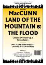 Maccunn Land Of The Mountain & Flood Score Only Sheet Music Songbook