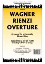 Wagner Rienzi Overture Orchestral Score & Parts Sheet Music Songbook