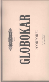 Globokar Corporel For 1 Player Using The Body Sheet Music Songbook