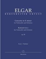 Elgar Concerto Emin Op85 Cello/orch Full Score Sheet Music Songbook