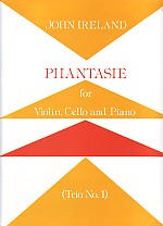 Ireland Phantasie Piano Trio 1 Score/pts Sheet Music Songbook