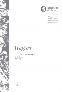 Wagner Siegfried Idyll Viola Part Sheet Music Songbook