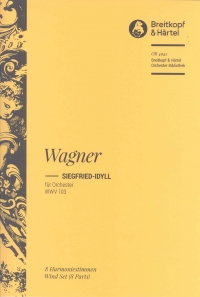 Wagner Siegfried Idyll Wind Set Sheet Music Songbook