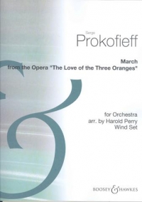 Prokofiev March Love Of 3 Oranges Wind Parts Set Sheet Music Songbook