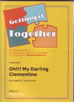 Getting It Together Oh My Darling Clementine Kenny Sheet Music Songbook