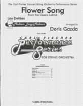 Flower Song Delibes Concert String Full Score Sheet Music Songbook