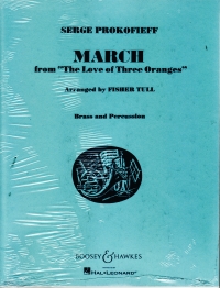 Prokofiev March (love Of 3 Oranges) Brass/perc Set Sheet Music Songbook