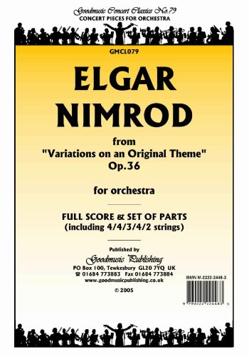 Elgar Nimrod Score & Parts Pack Sheet Music Songbook