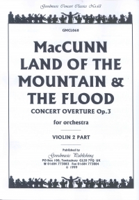 Maccunn Land Of The Mountain & Flood Violin 2 Part Sheet Music Songbook