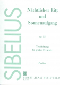 Sibelius Nightride And Sunrise Op55 Full Score Sheet Music Songbook