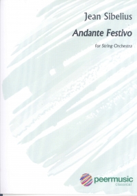 Sibelius Andante Festivo String Orchestra Score Sheet Music Songbook