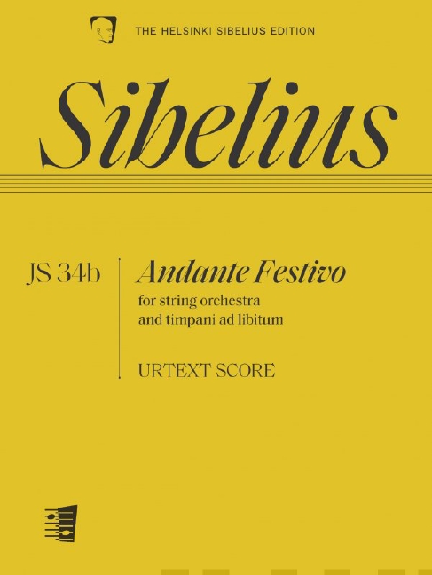 Sibelius Andante Festivo Js34b String Orchestra Sc Sheet Music Songbook