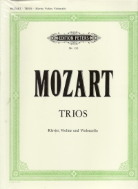 Mozart Trios (7) Pno/vln/vc Sheet Music Songbook