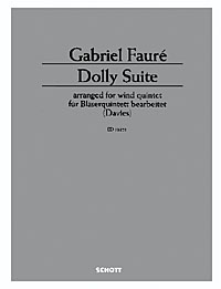 Faure Dolly Suite Arr Wind Quintet Sheet Music Songbook