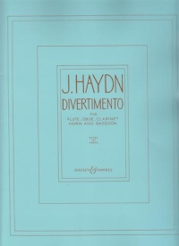 Haydn Divertimento (flute/oboe/clar/horn/bassoon) Sheet Music Songbook