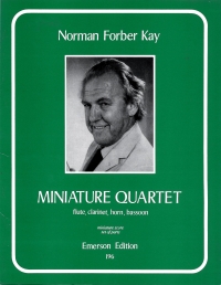 Kay Miniature Quartet (flute/clarinet/horn/bassoon Sheet Music Songbook