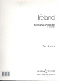 Ireland String Quartet No 2 C Minor Parts Sheet Music Songbook