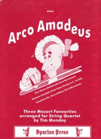 Arco Amadeus (3 Mozart Favourites) String Quartet Sheet Music Songbook