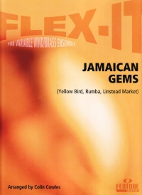 Flex-it Jamaican Gems Variable Wind/brass Ens Sheet Music Songbook