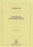 Amy Symphonies Pour Cinq Cuivres Parts Sheet Music Songbook