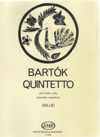 Bartok Piano Quintet Set Of Parts Sheet Music Songbook