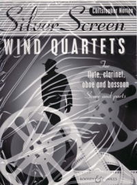 Silver Screen Wind Quartets Norton Score/pts Sheet Music Songbook
