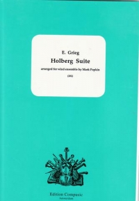 Grieg Holberg Suite Arr Wind Ensemble By M Popkin Sheet Music Songbook