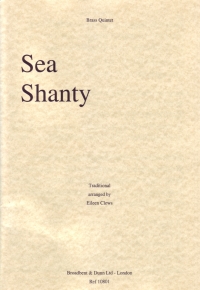 Clews Sea Shanty (brass Quintet) Sheet Music Songbook