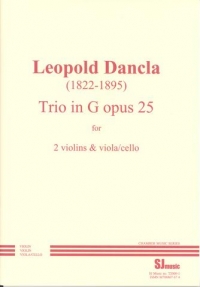 Dancla Trio In G Op25 2vln/vla Or Cello Sheet Music Songbook