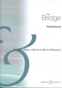 Bridge Divertimenti Fl Ob Cl & Bsn Score & Parts Sheet Music Songbook
