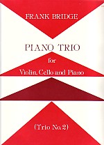 Bridge Piano Trio No 2 Score & Parts Sheet Music Songbook