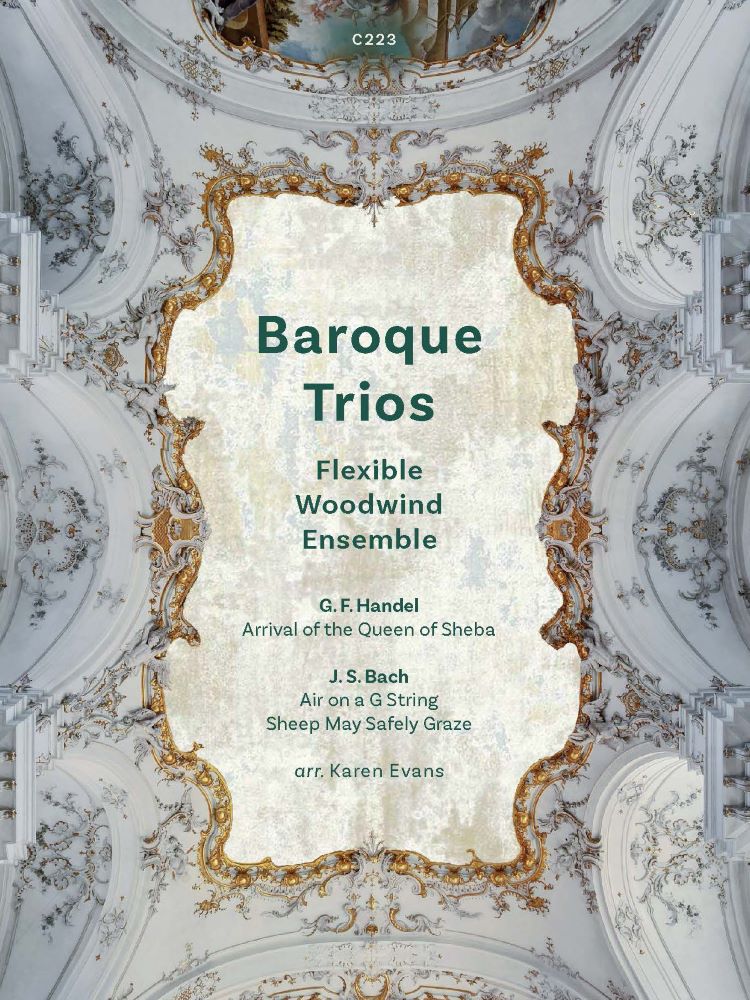 Baroque Trios Flexible Woodwind Ensemble Sheet Music Songbook