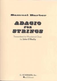 Barber Adagio For Strings Woodwind Choir Sheet Music Songbook