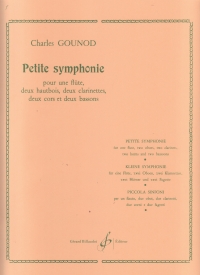 Gounod Petite Symphonie Parts Sheet Music Songbook