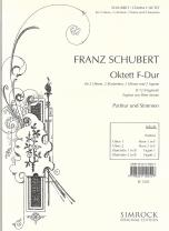 Schubert Octet F D72 Stamm Sc/pts Sheet Music Songbook