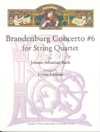 Bach Brandenburg Concerto No 6 String Quartet Sheet Music Songbook