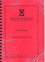 Bridge String Quartet No 2 In Gmin Sc/pts Sheet Music Songbook