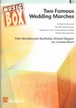 Two Famous Wedding Marches Wind Quintet Music Box Sheet Music Songbook