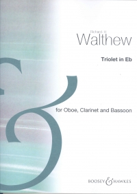 Walthew Triolet In Eb Oboe, Clarinet & Bassoon Sheet Music Songbook