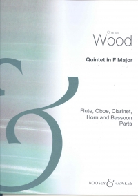 Wood Quintet In F Major Set Of Parts Sheet Music Songbook