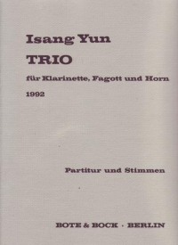 Yun Trio (1992) Sheet Music Songbook
