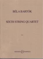 Bartok String Quartet No 6 Set Of Parts Sheet Music Songbook