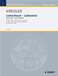 Kreisler Liebesfreud - Liebesleid Wind Quintet Sheet Music Songbook
