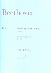 Beethoven String Quartet Amin Op132 Set Of Parts Sheet Music Songbook