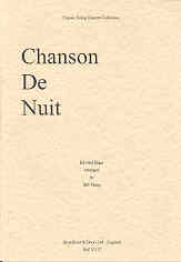 Elgar Chanson De Nuit Op15 Thorp Str Quartet Score Sheet Music Songbook