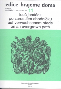 Janacek On An Overgrown Path Quartet Score/parts Sheet Music Songbook